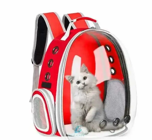 Mochila De Viaje Con Cápsula Para Mascotas 