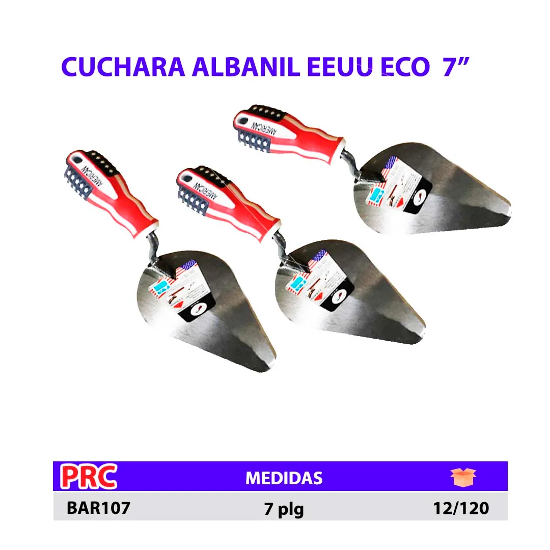 CUCHARA ALBAÑIL EEUU ECO (Barrilejo) 7"