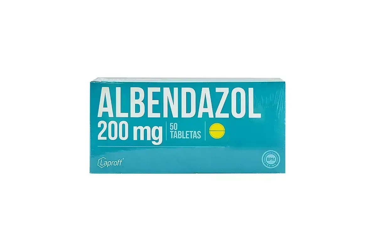 ALBENDAZOL TBL X 50 LAPROFF
