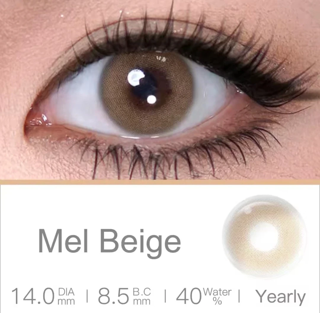 Lentes de contacto - Referencia: Euroring/ Mel beige