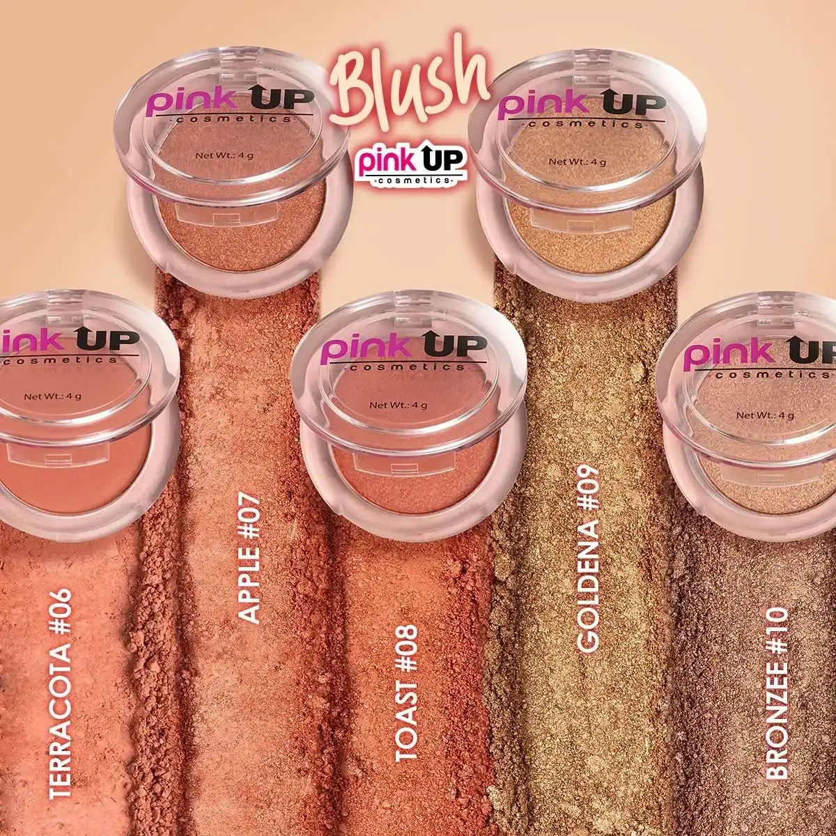 Blush rubor pink up 6