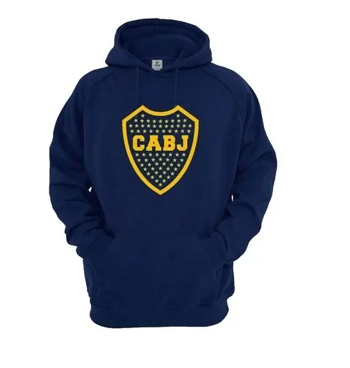POLERA CON CAPUCHA DE BOCA