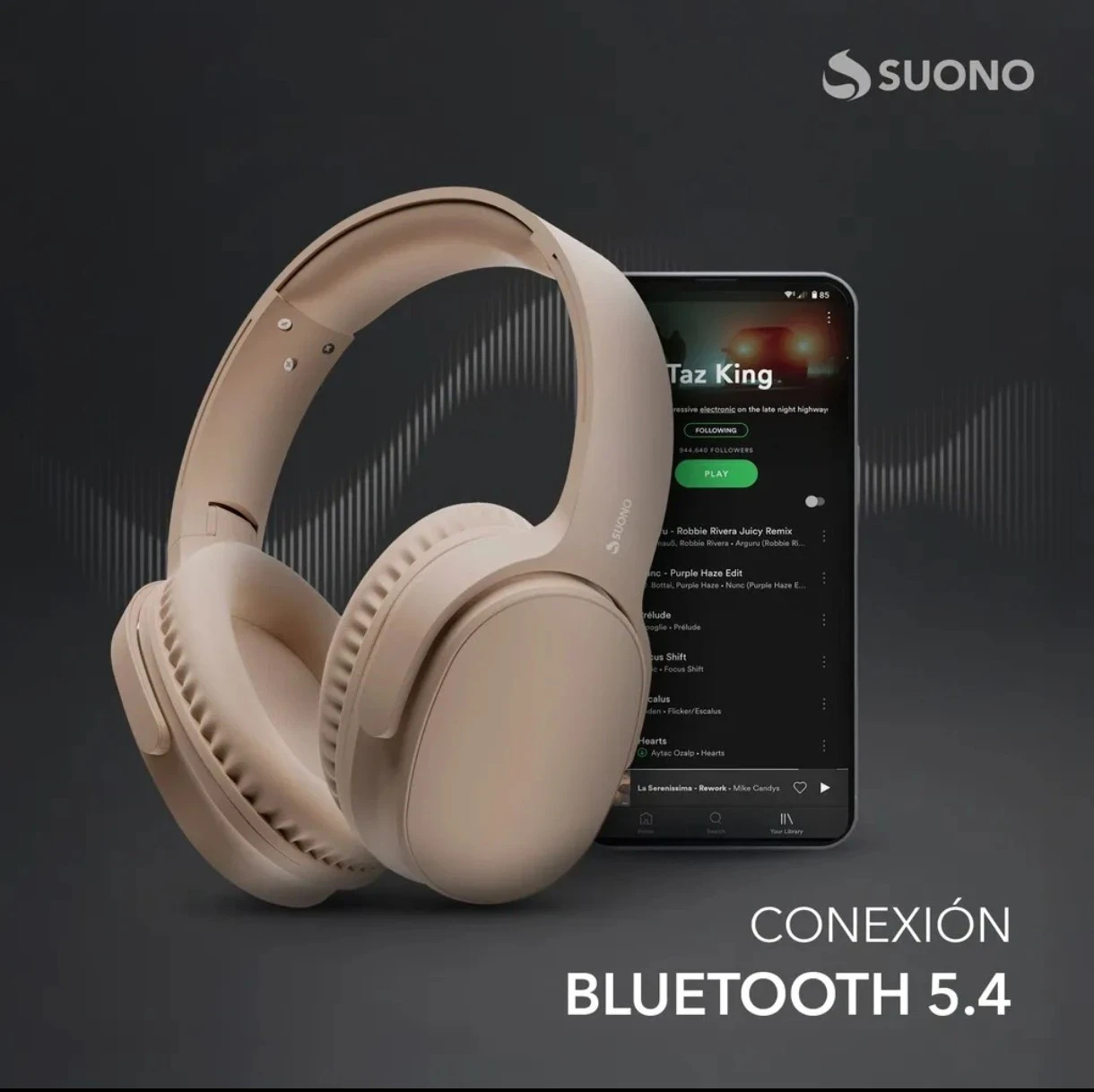 Auriculares vincha Suono elegir color  3
