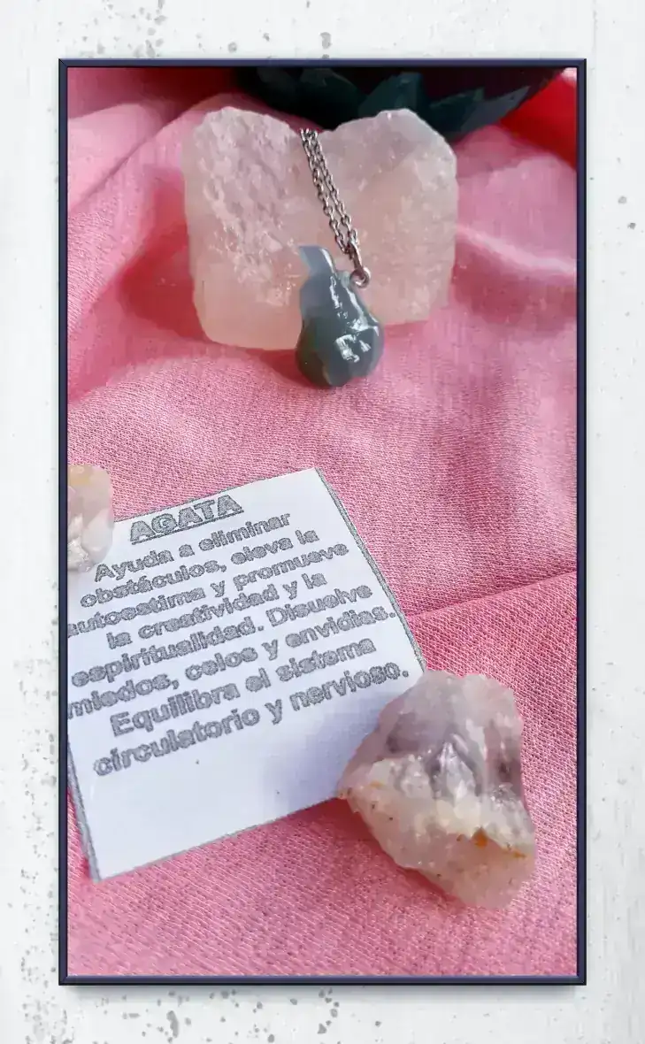 Dije ágata verde