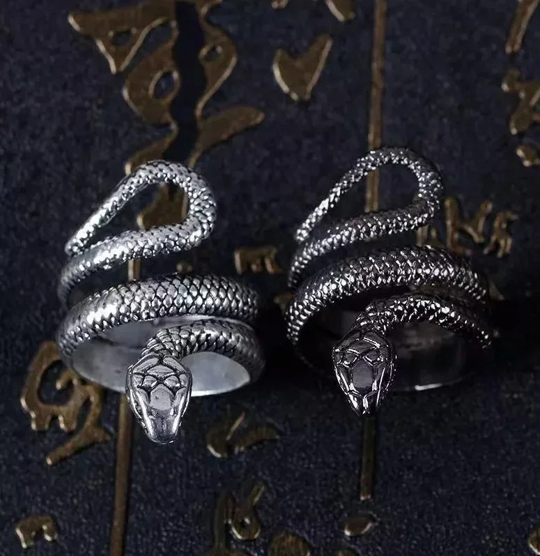 ANILLO SERPIENTE RETRO MANBA  3