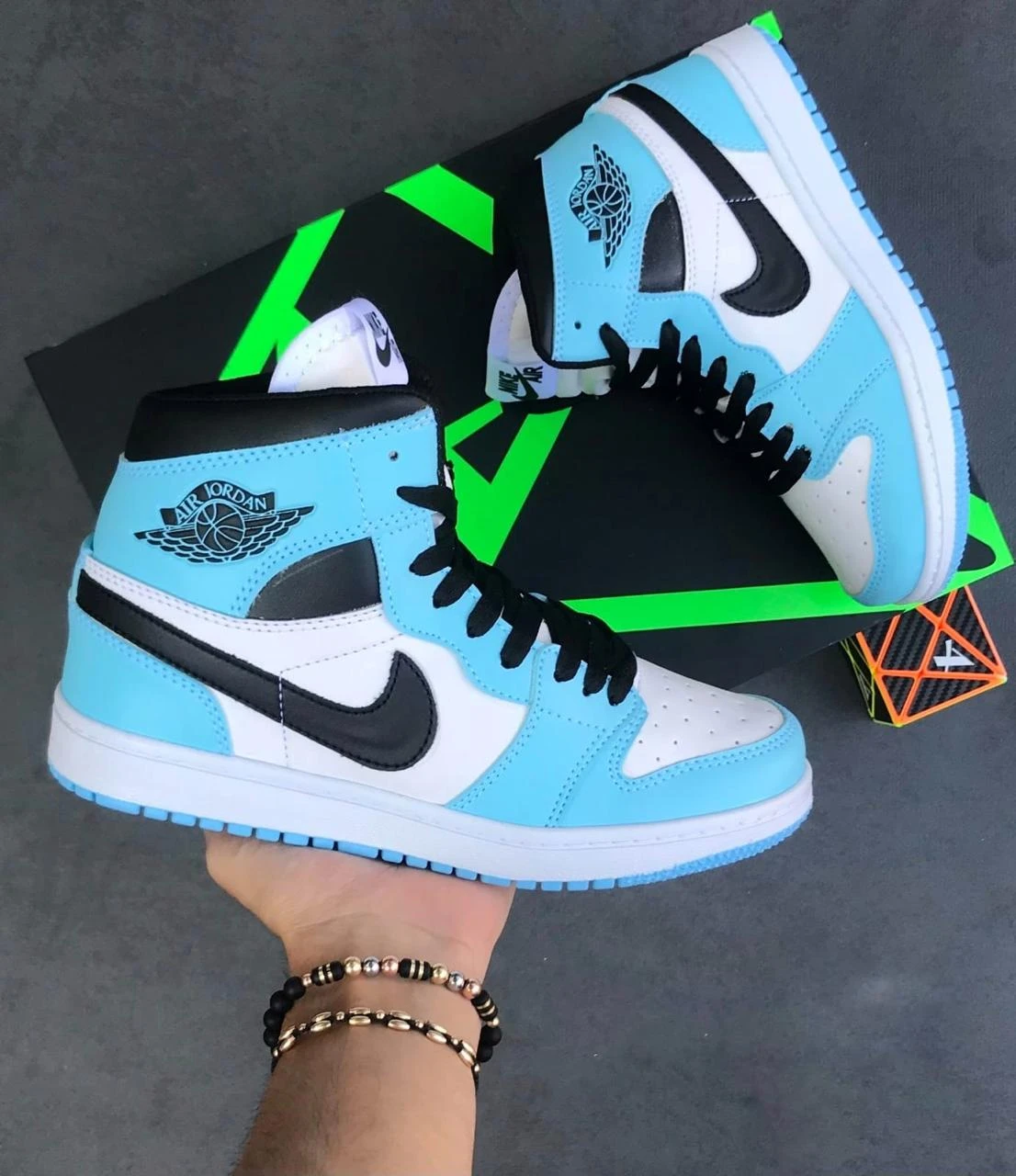 Tenis Botin Nike Azul