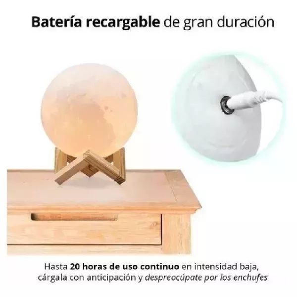 Lámpara luna 2