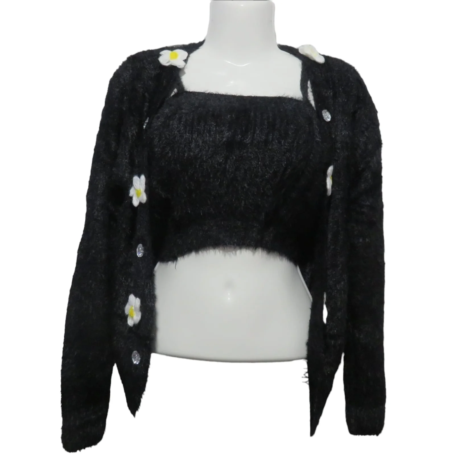Sueter con top negro