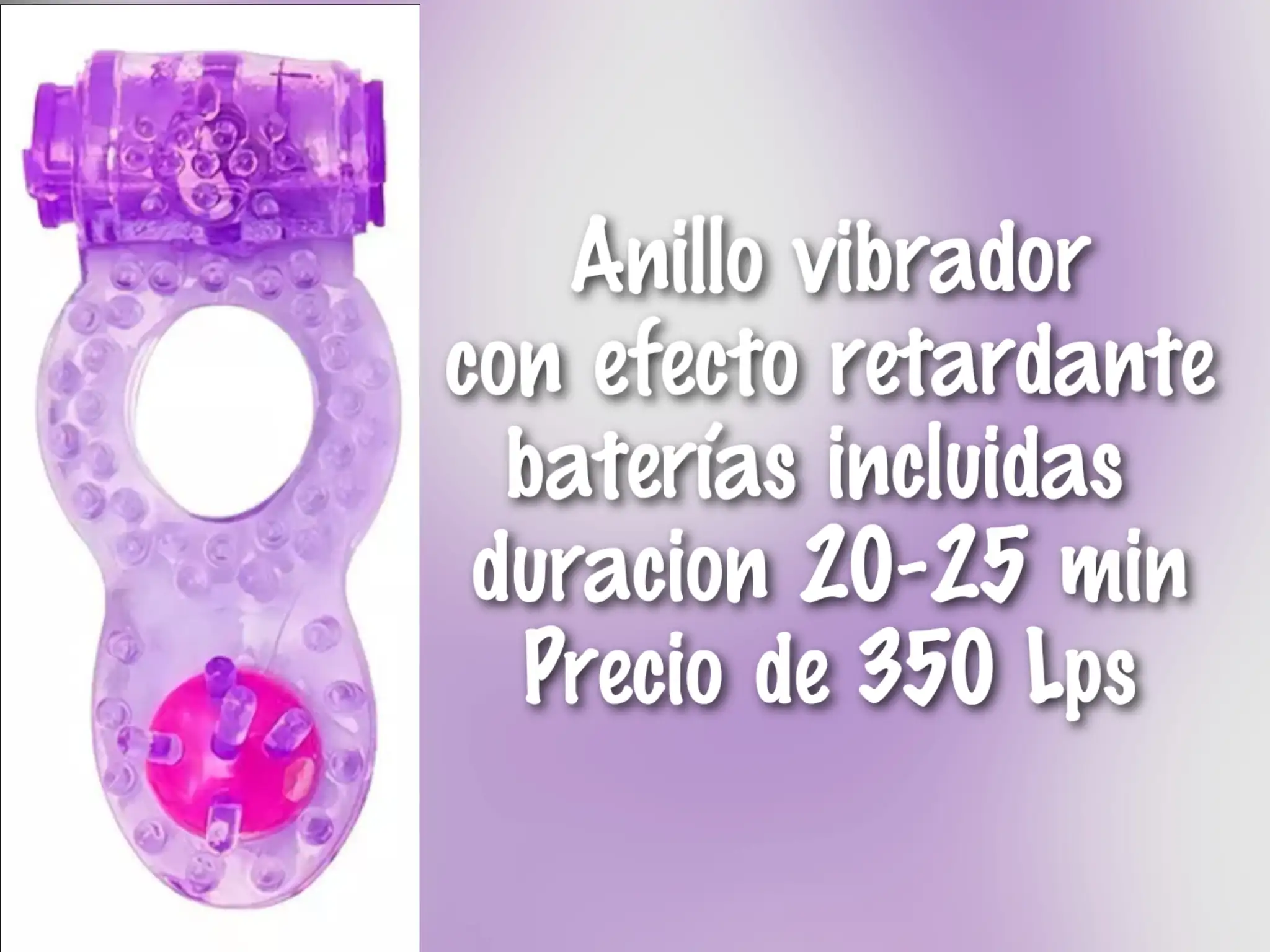 Anillo Vibrador Retardante