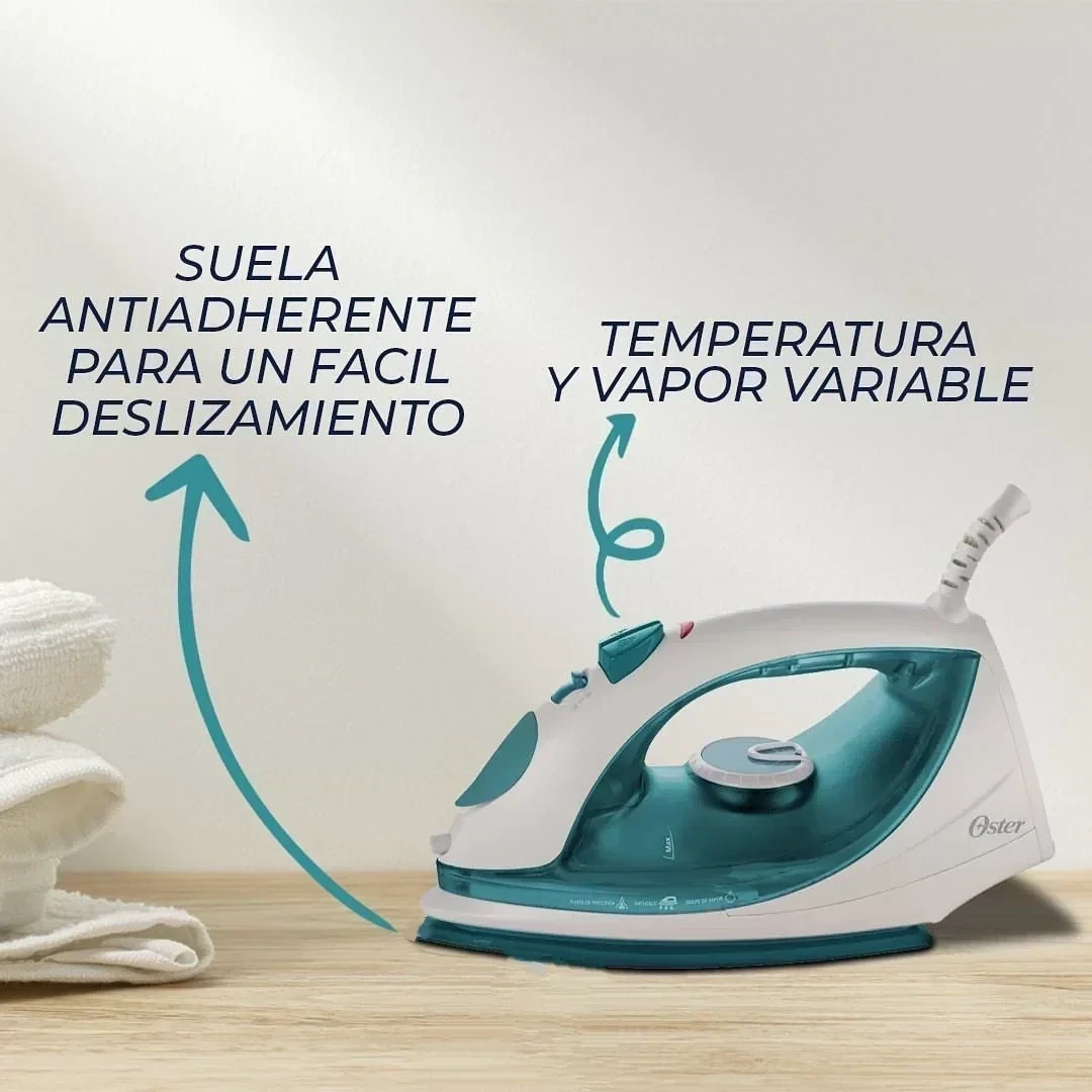 Plancha de vapor Oster base antiadherente