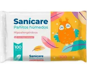 Toallitas x 100U. Sanicare c/Óleo 