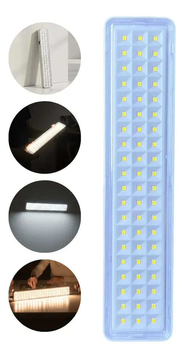 LUZ DE EMERGENCIA  (MELECH) 60 LED 398 3