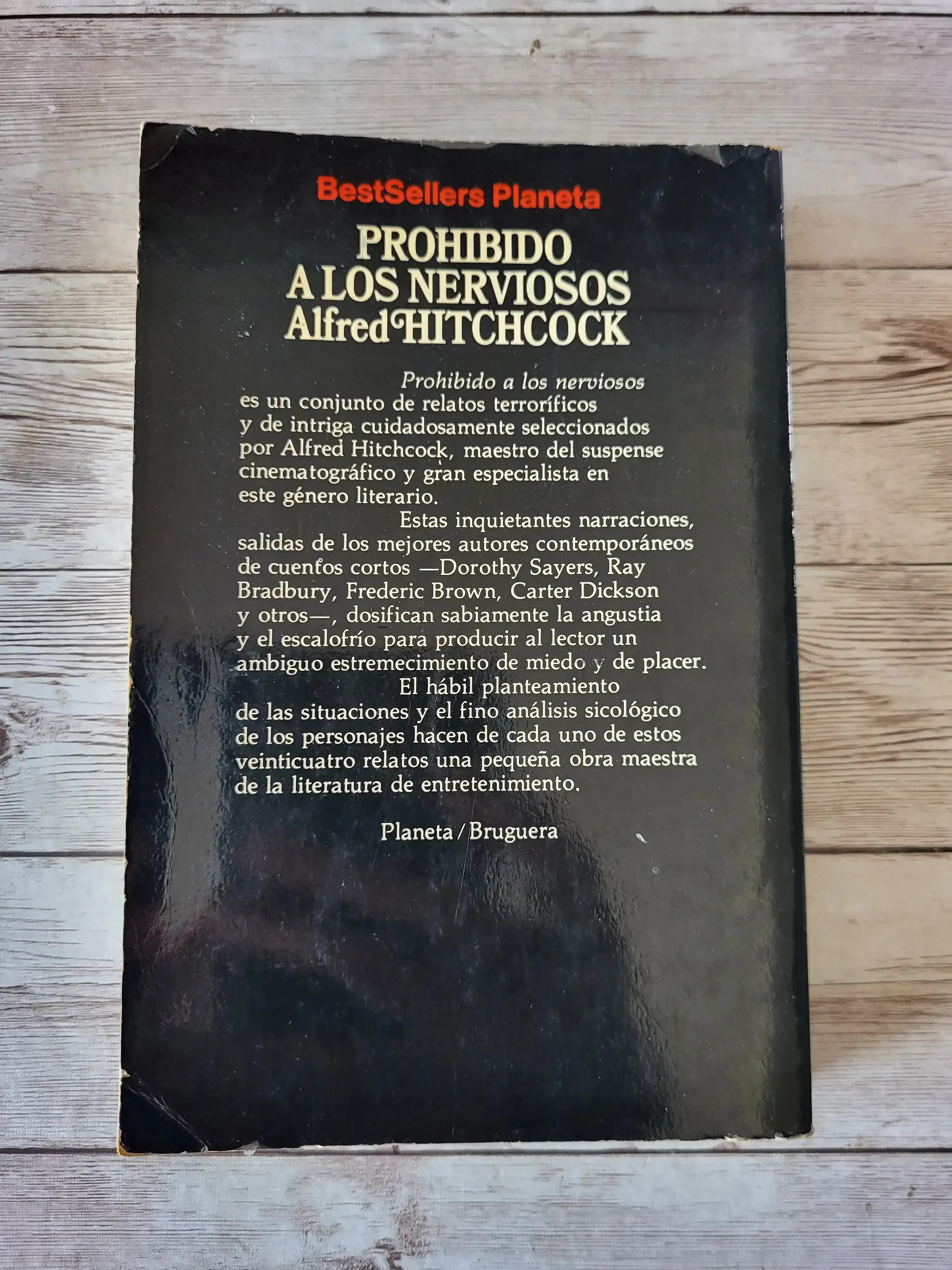 Prohibido a los nerviosos / Alfred Hitchcock / Terror / Suspense /  2