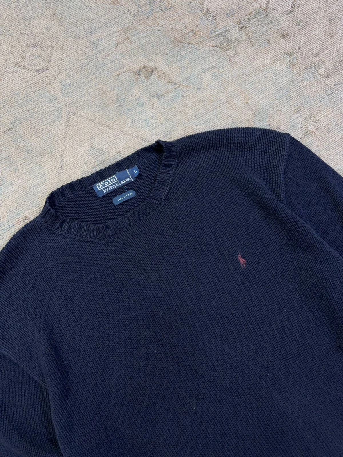POLO BY RALPH LAUREN VINTAGE COTTON KNIT SWEATER 2