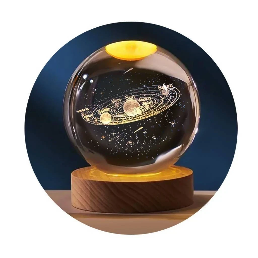 Lampara Esfera de Cristal 6/8CM 3