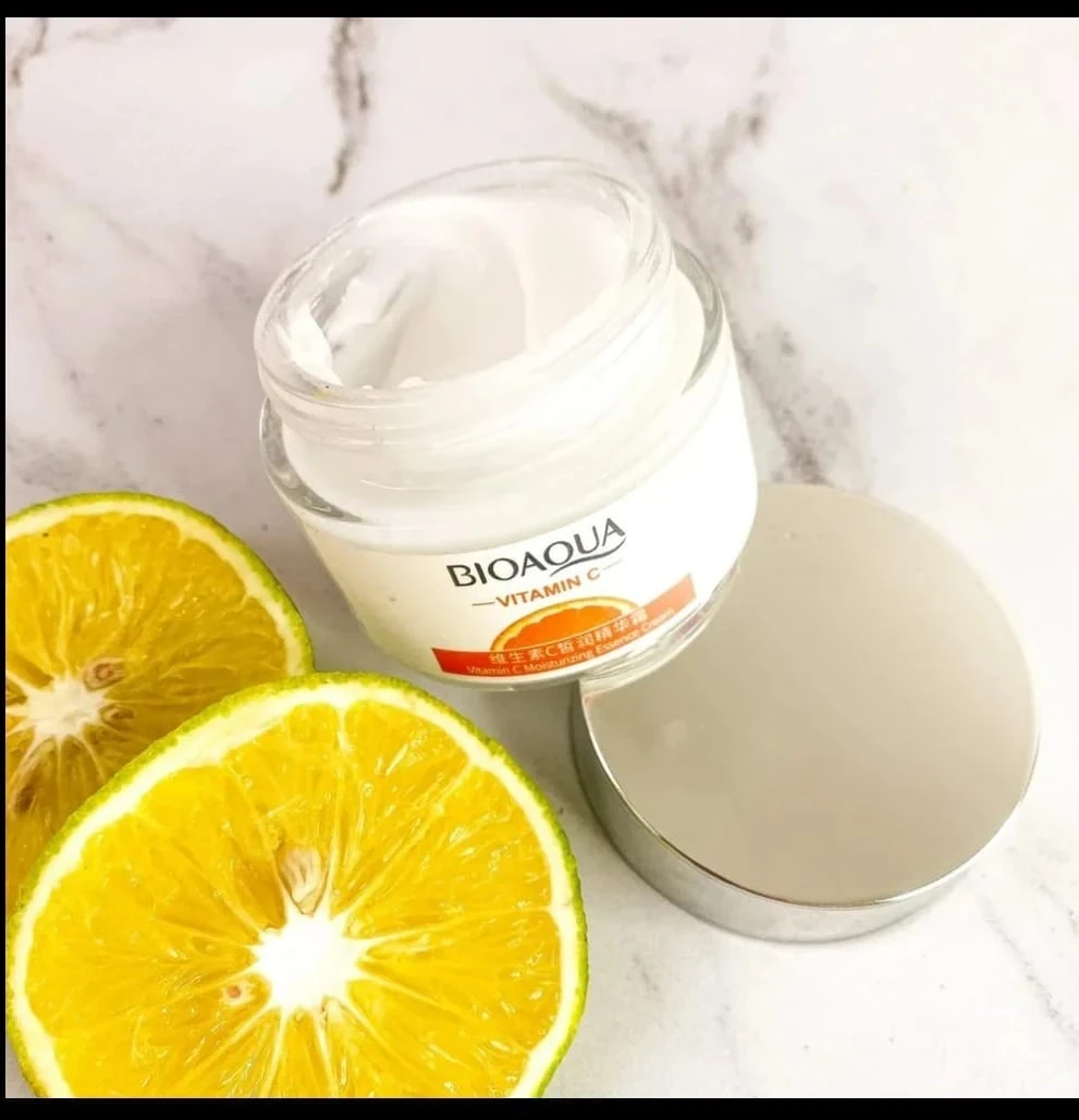 bio agua crema vitamina c macca