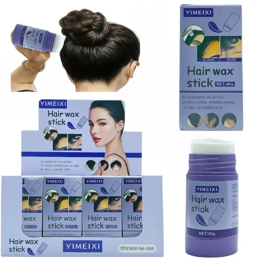 Cera en barra para el cabello hair was stick 