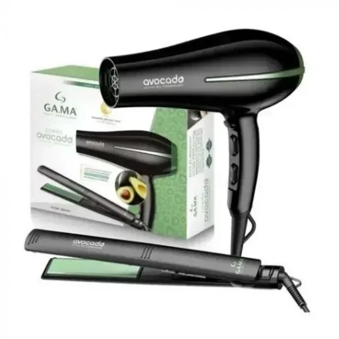 Combo Gama Plancha Mas Secador Avocado 