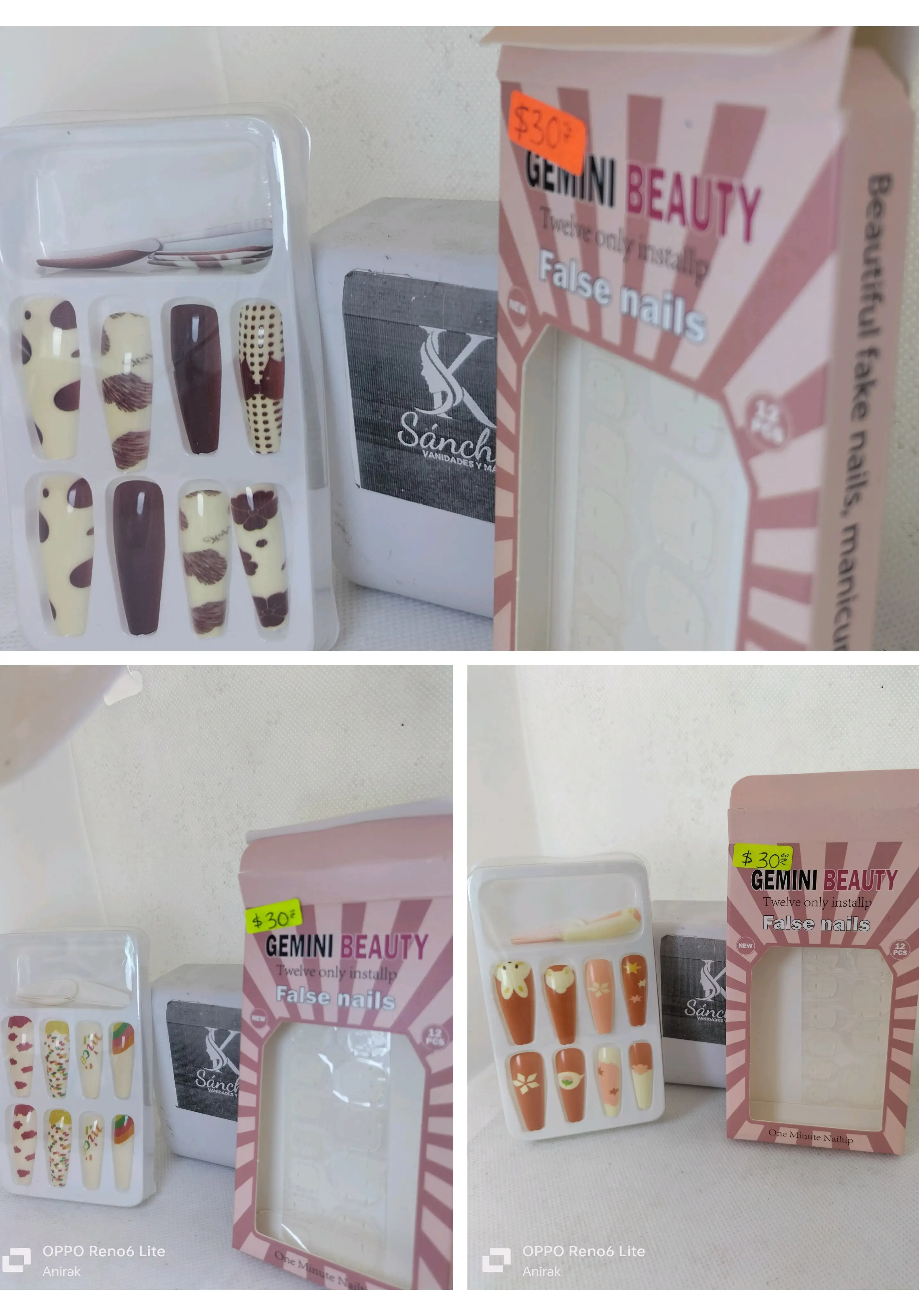 Uñas de emergencia Gemini beauty 