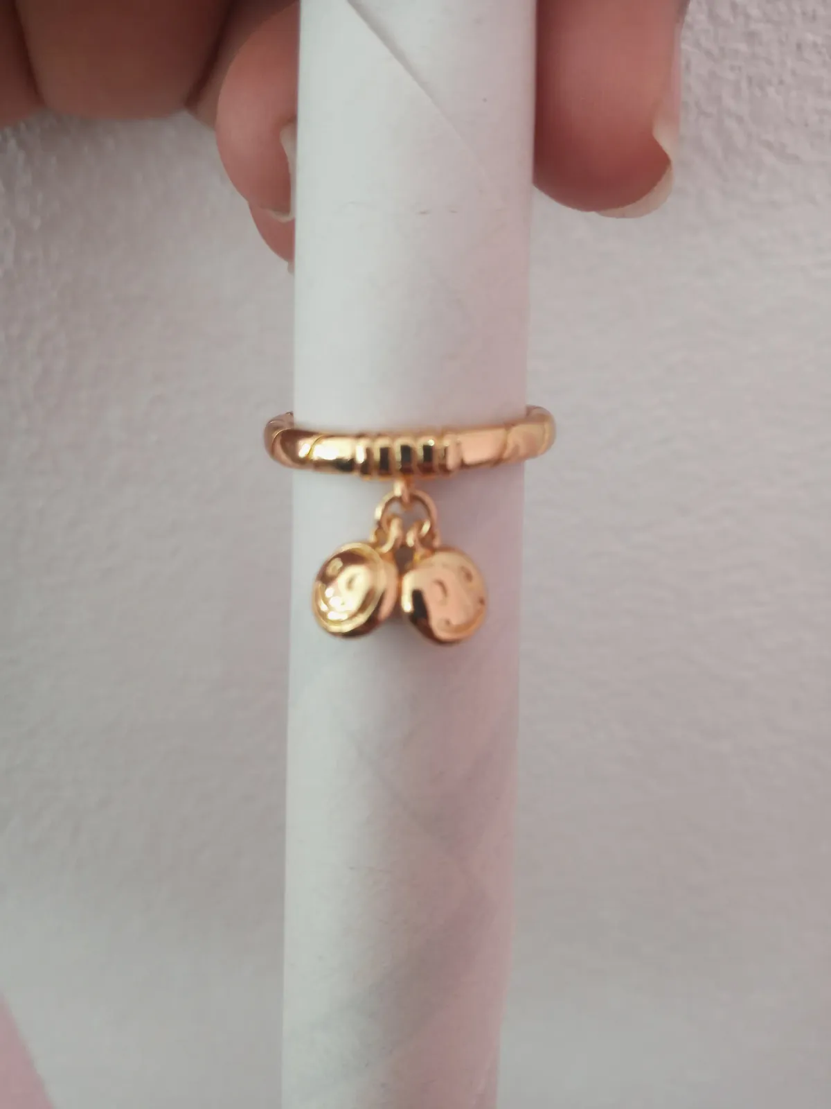 Anillo cara feliz