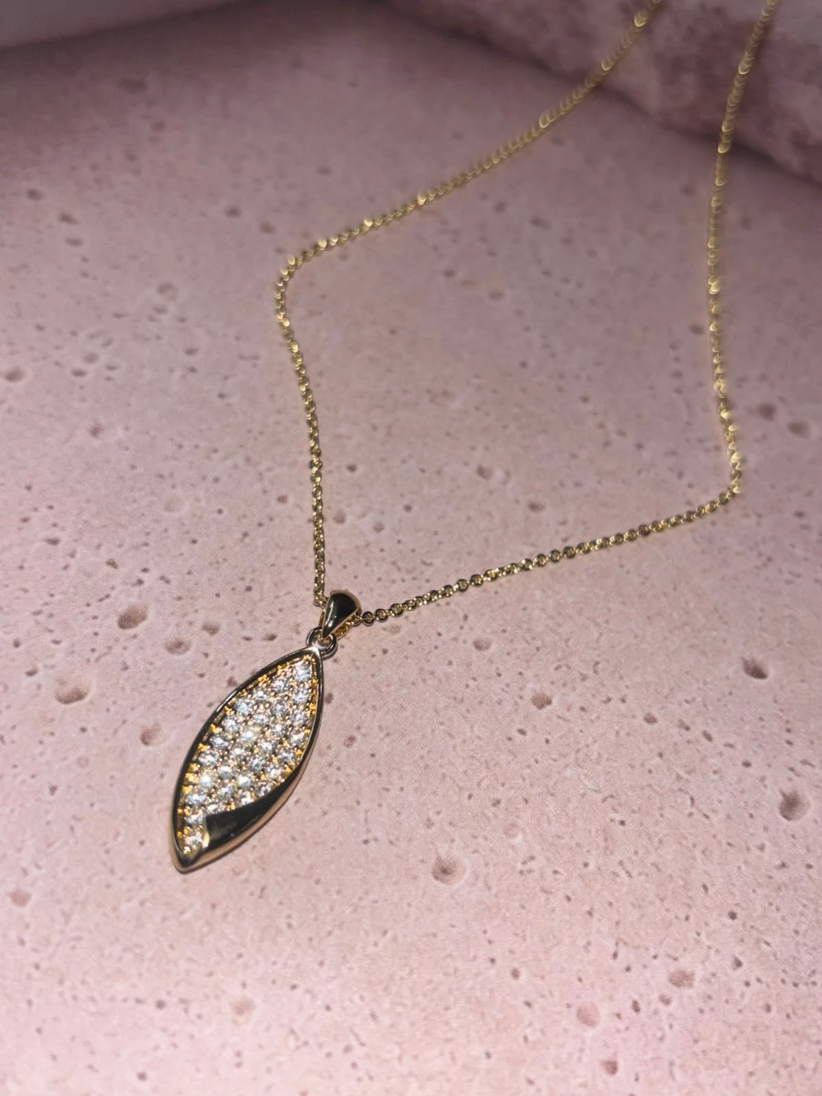 collar oro doble laminado 