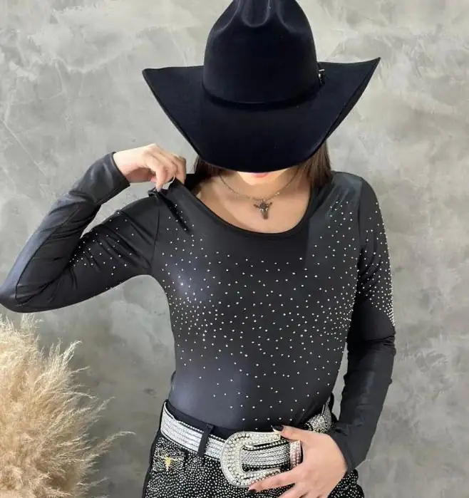 Body Country Cirrê Com Strass 3