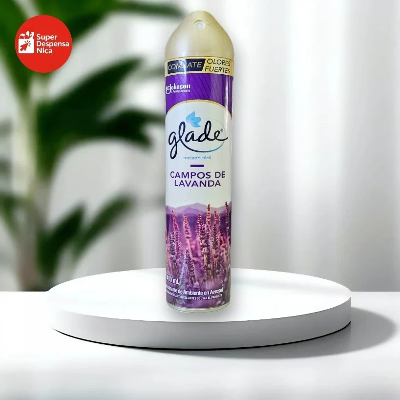 Aromatizante Aerosol Glade Campos Lavanda 400ml