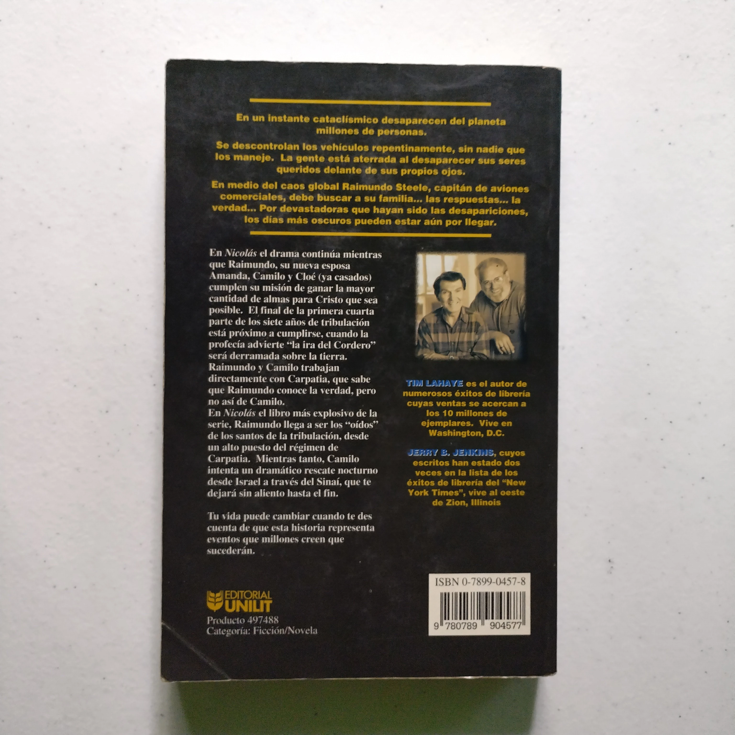 Nicolás, el surgimiento del anticristo, T. LaHaye y J.B. Jenkins, usado 2