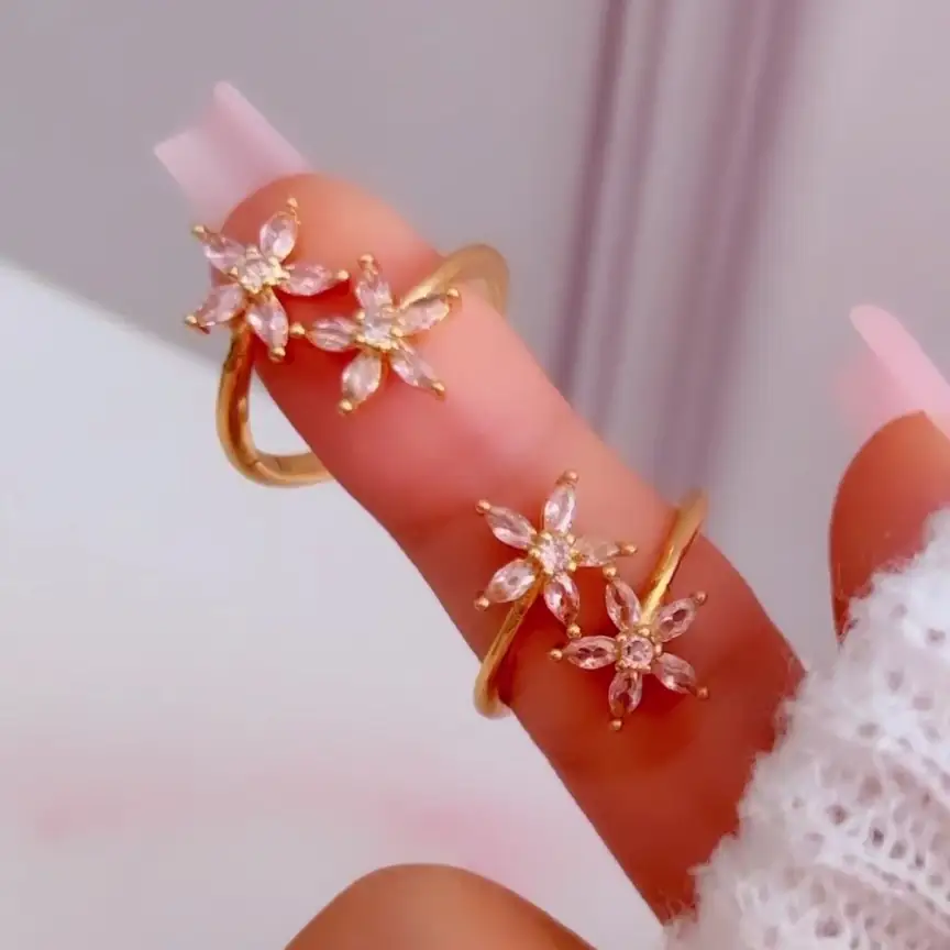 Anillo flor