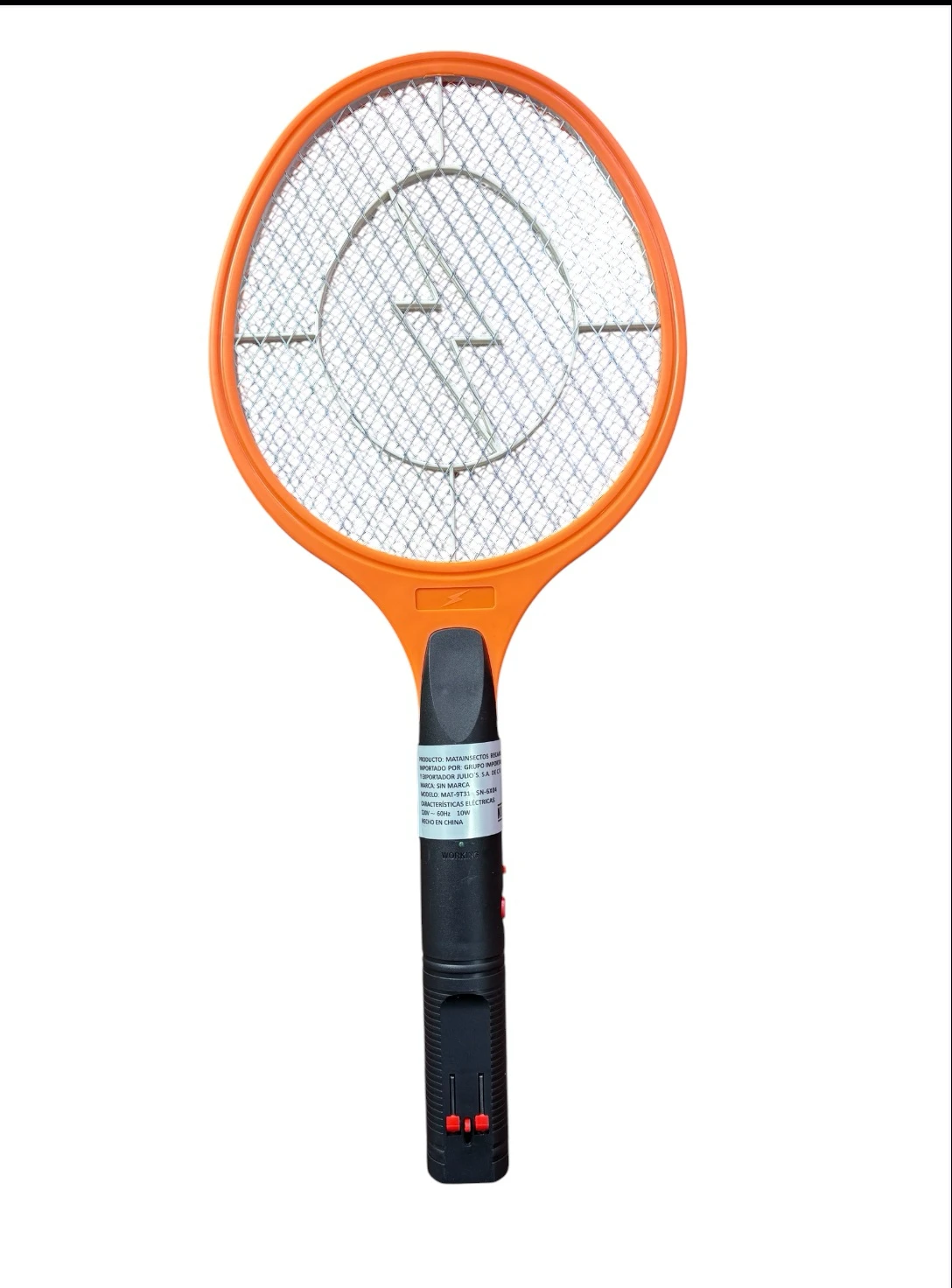 Raqueta electrica para moscos e insectos 5