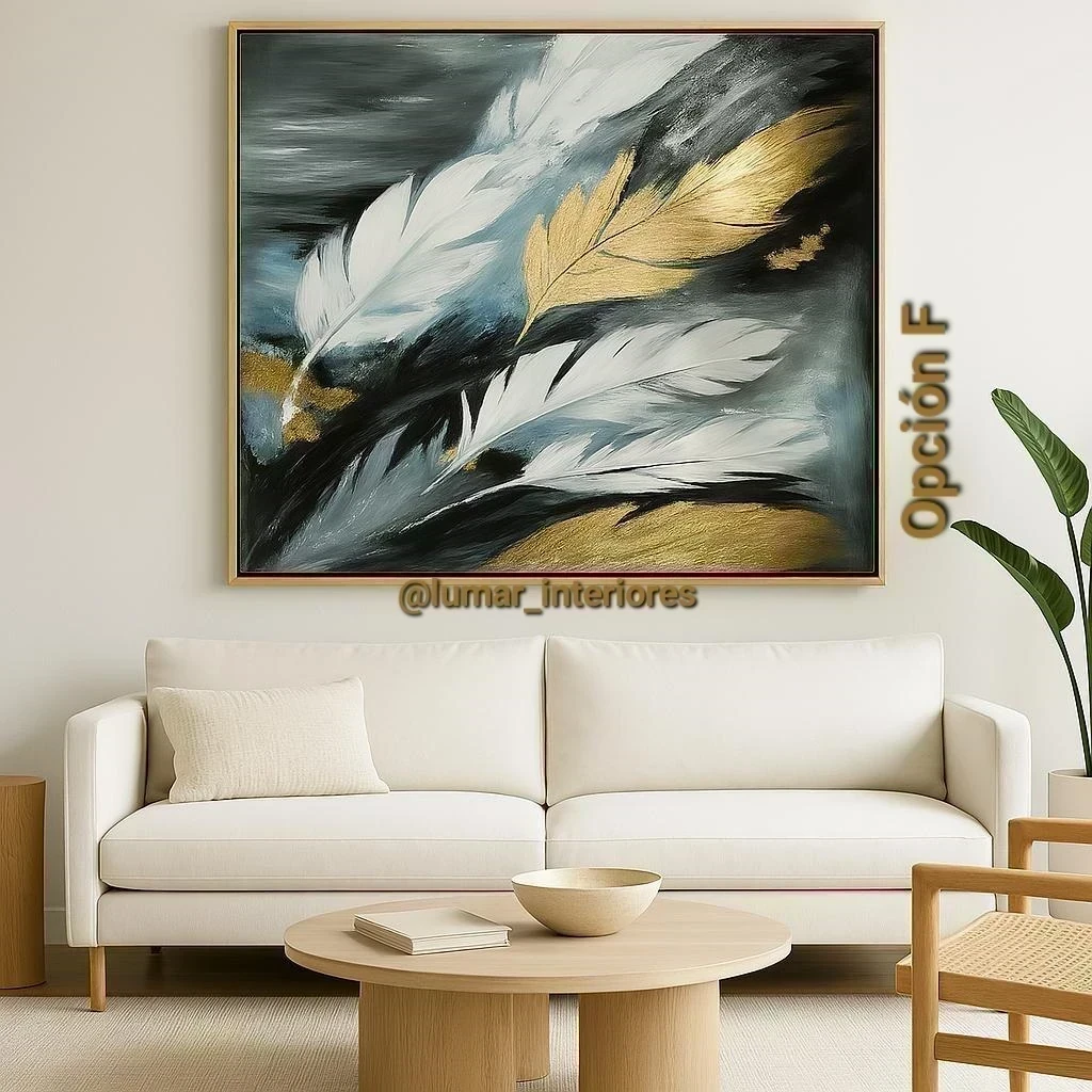 Cuadros Abstractos Varios Tamaños Arte al Óleo  6
