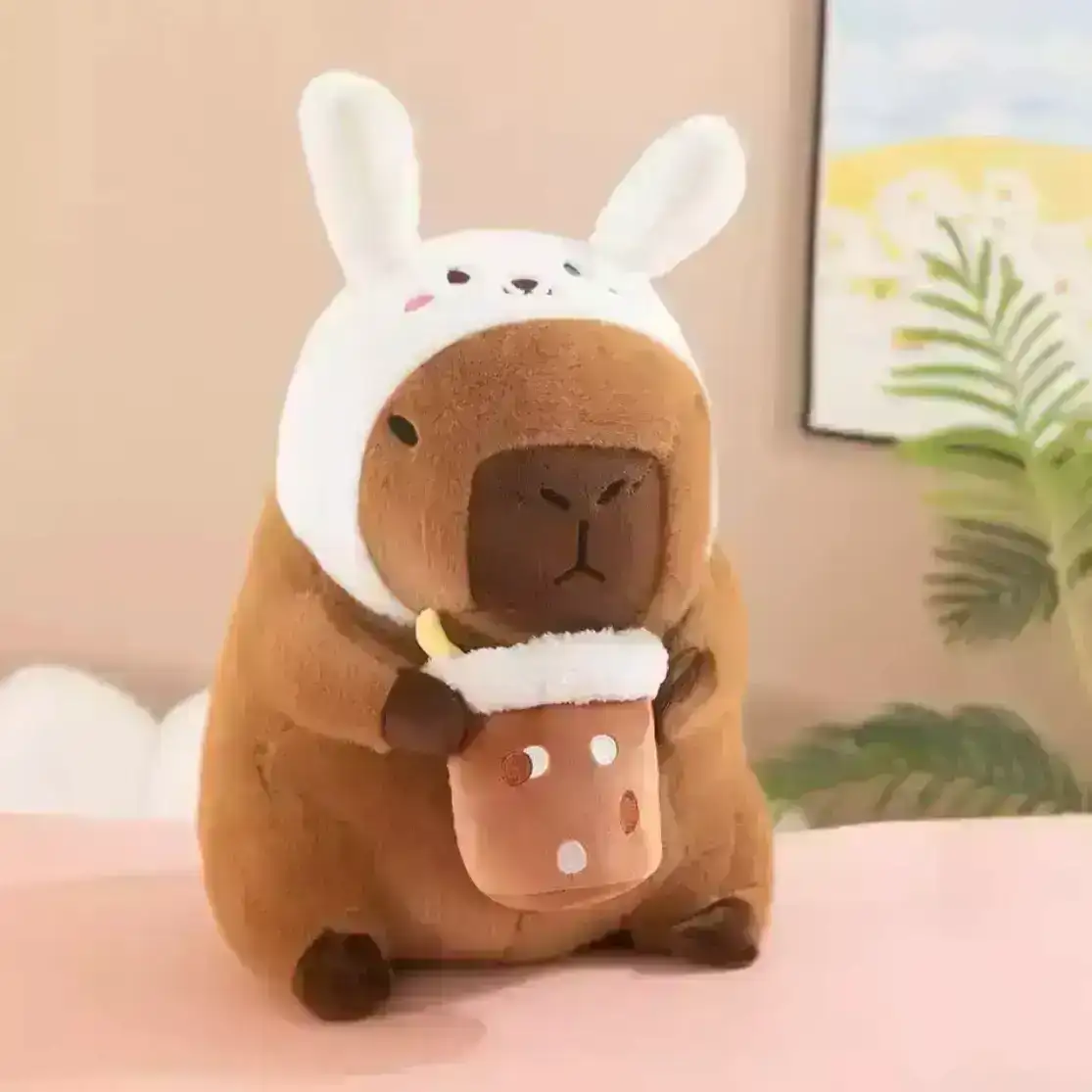 Capibara conejito blanco 2
