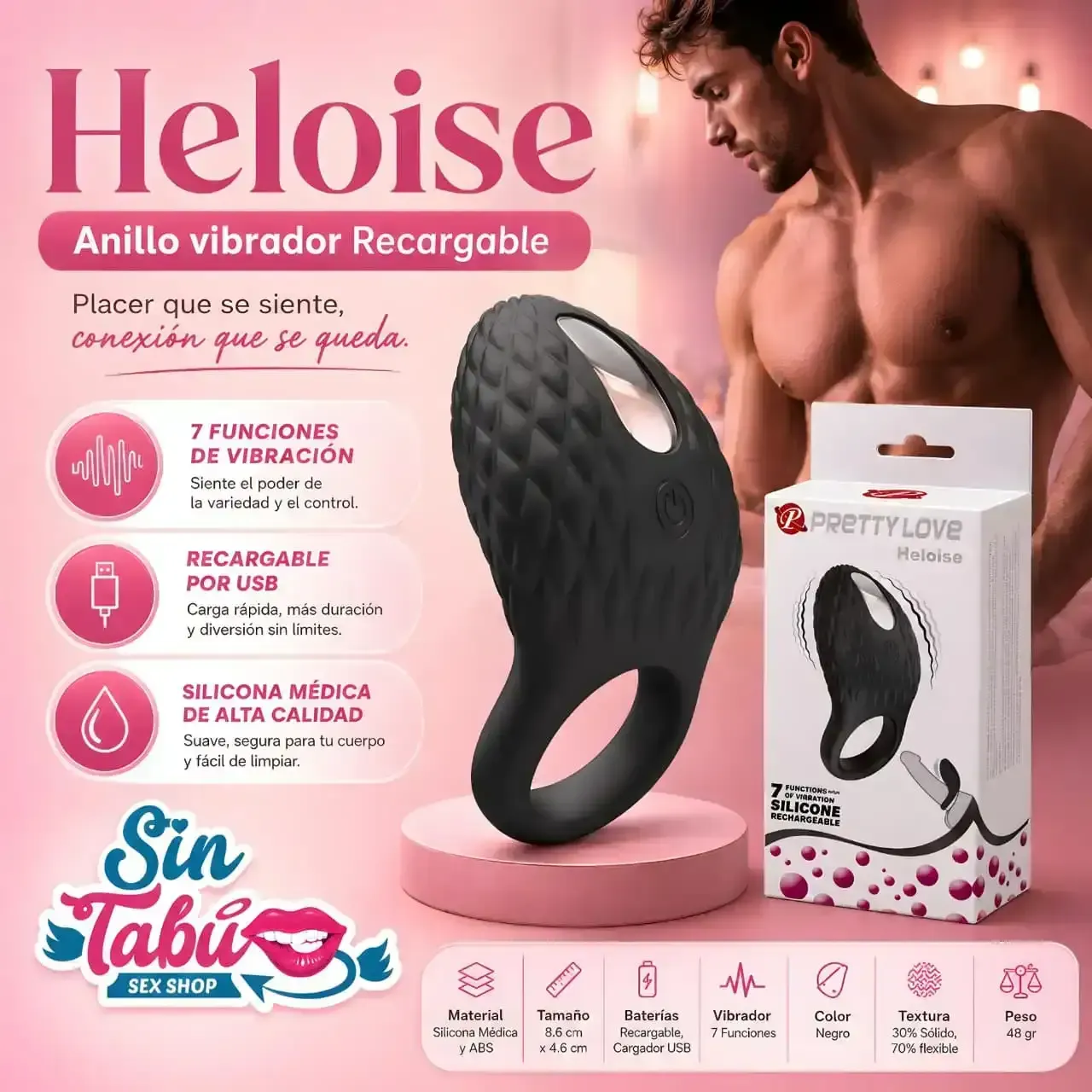 ANILLO VIBRADOR HELOISE