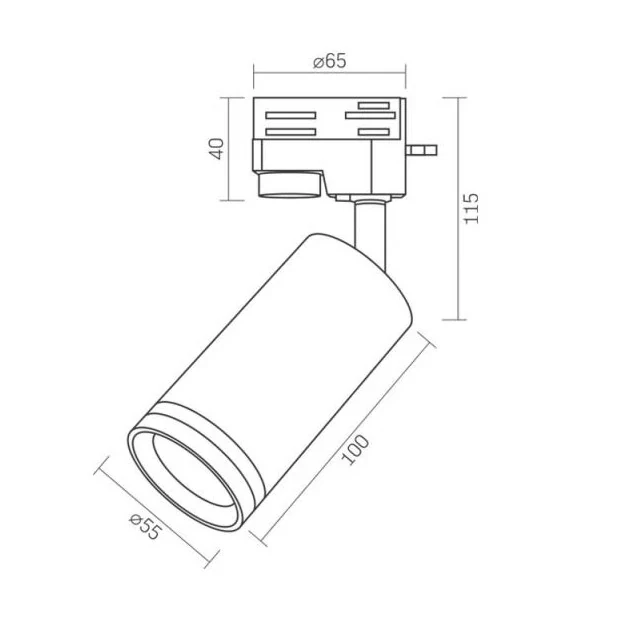 SOPT RIEL SPECTRUM BLANCO 1L GU10 3