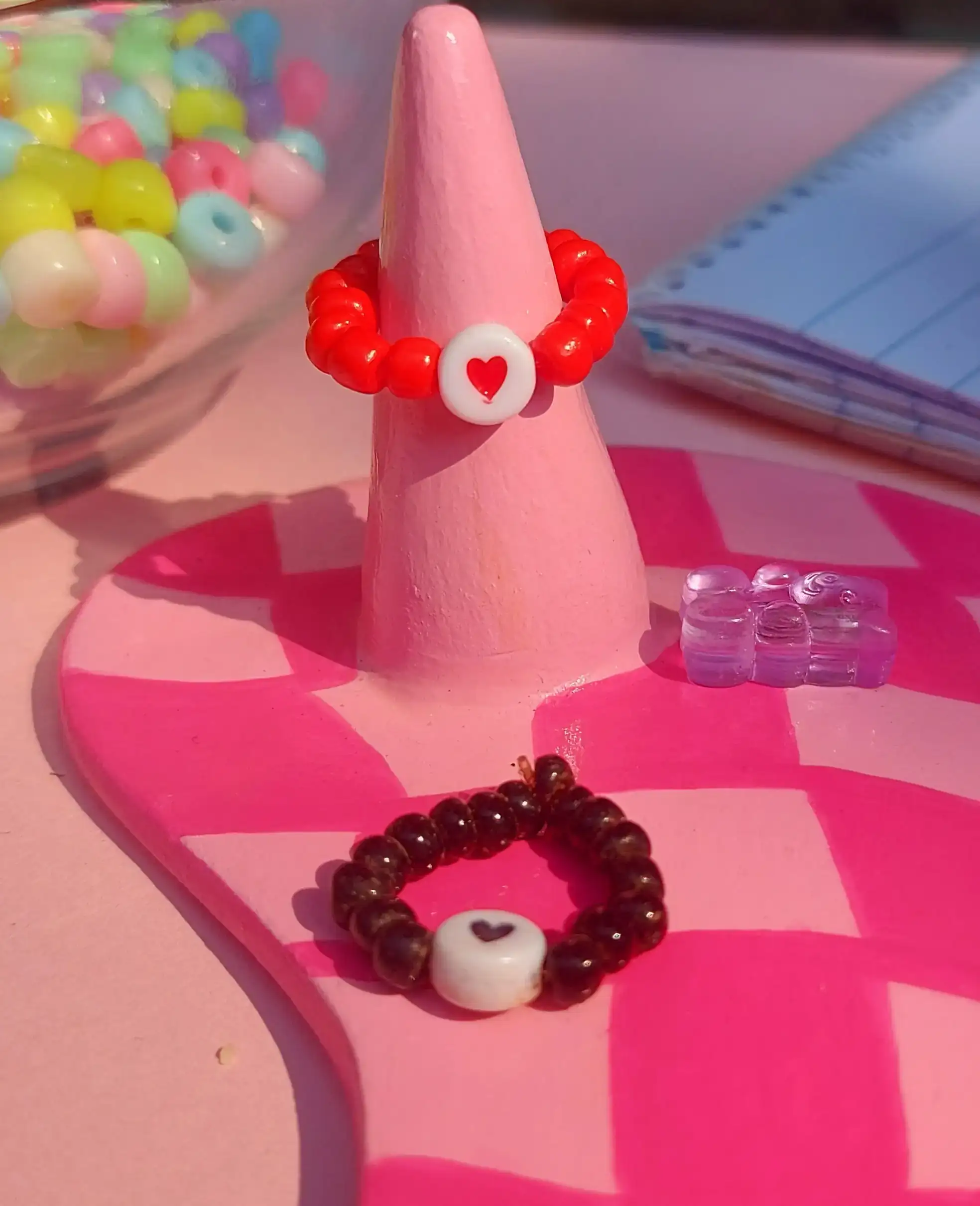 Anillo de corazon 