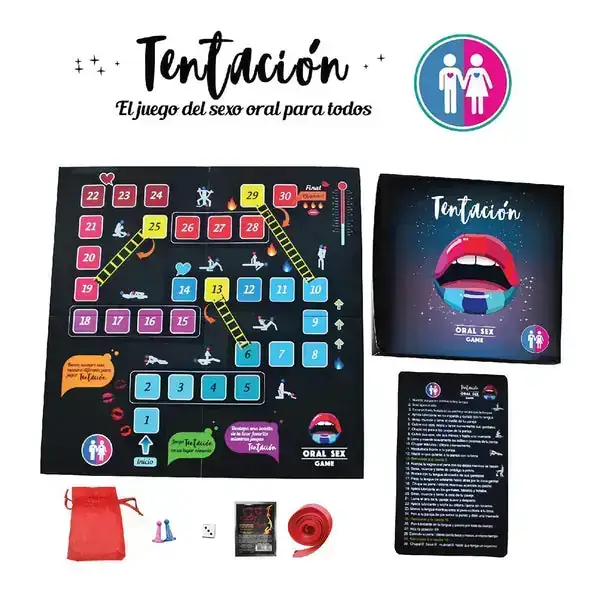 🟢Juego Erótico Tentación - Oral Sex Games - lesbianas 1 unidad disponible 