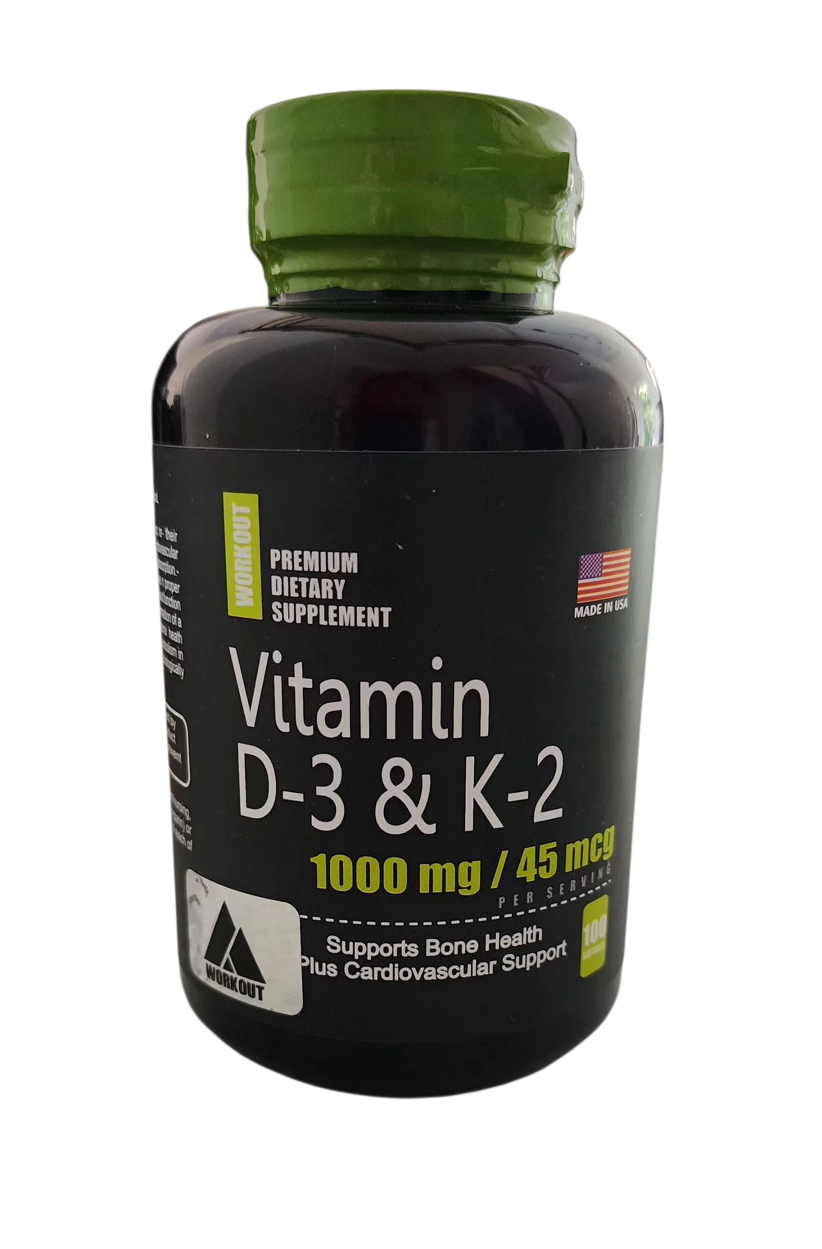 Vitamina D3 +K2 Workout