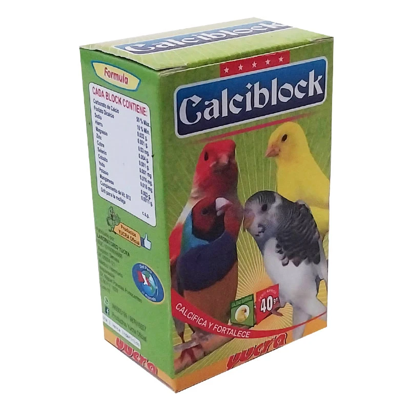 Caja de Calcio Calciblock Aves 75g Ccy-14 2