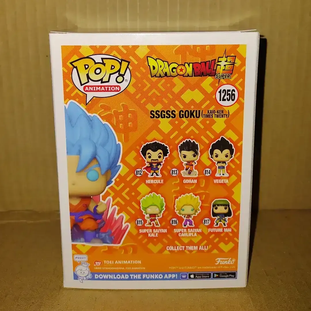 FUNKO POP ANIME DRAGONBALL SUPER SSGSS GOKU KAIO KEN TIMES TWENTY GW 1256 EXCLUSIVO 2
