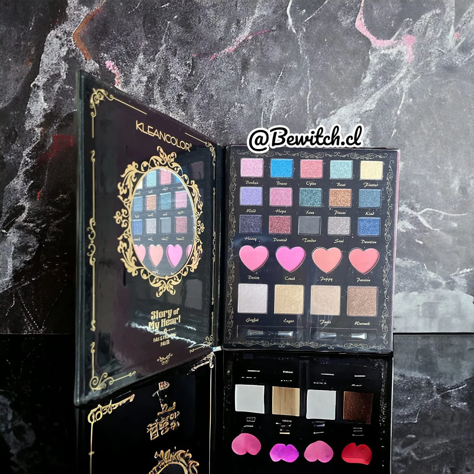Paleta Kleancolor - History Of My Heart 2