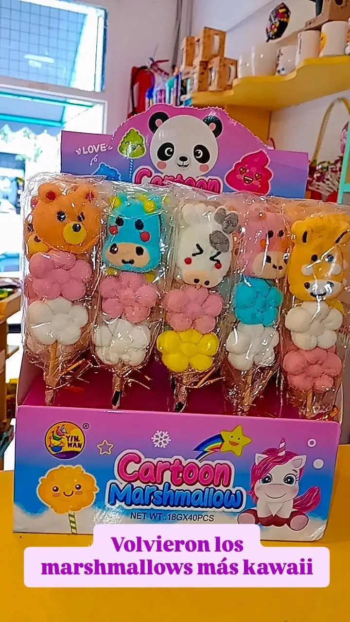 Malvaviscos Kawaii