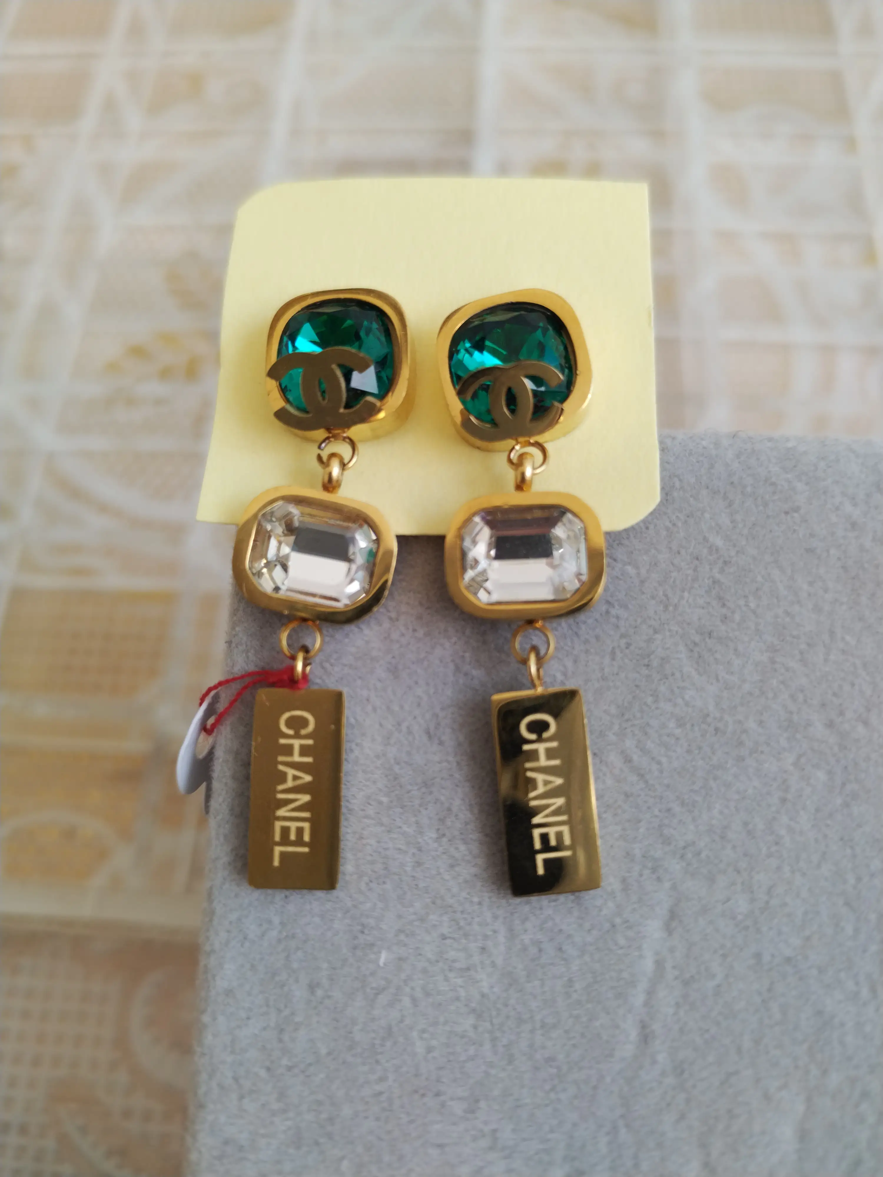 🍁 Aretes Chanel inspiración*