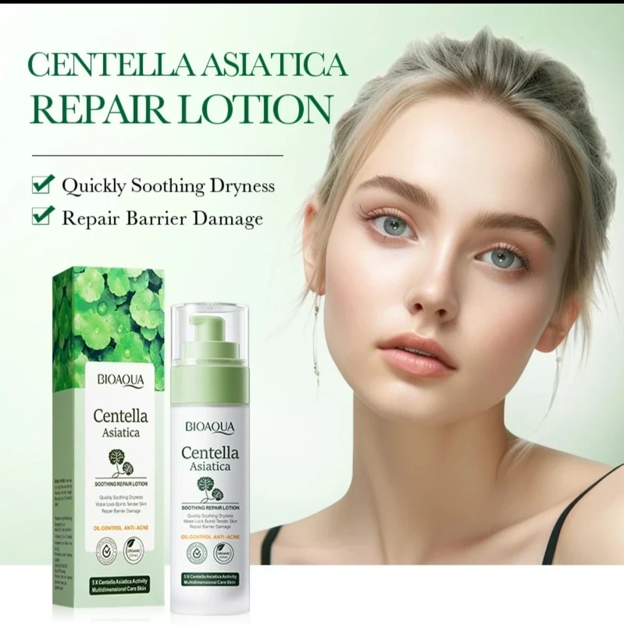BIOAQUA Centella Asiática – Soothing Repair Lotion 🥰🌸