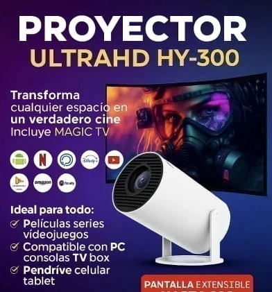PROYECTOR LED SMART NEW 4K