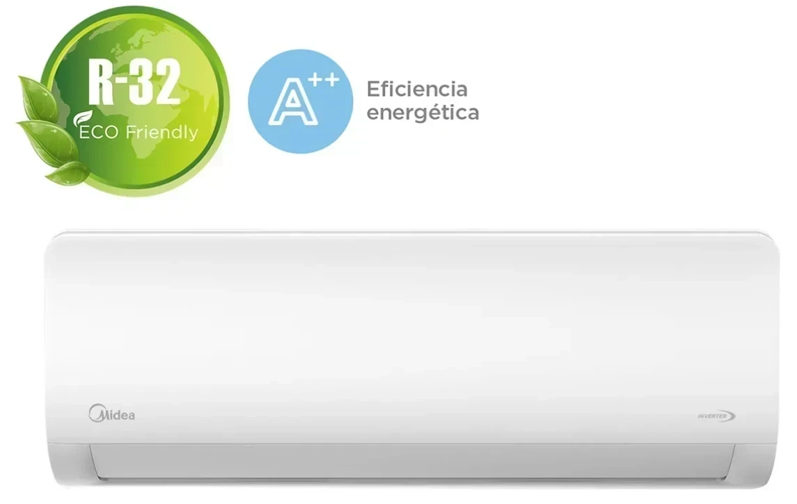 AIRE ACONDICIONADO MIDEA INVERTER FRIO/CALOR  3600W/3096F MSNII-12H-KN81F INVERTER
