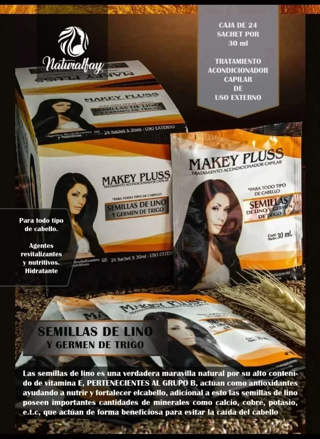makey pluss tratamiento semilla de lino