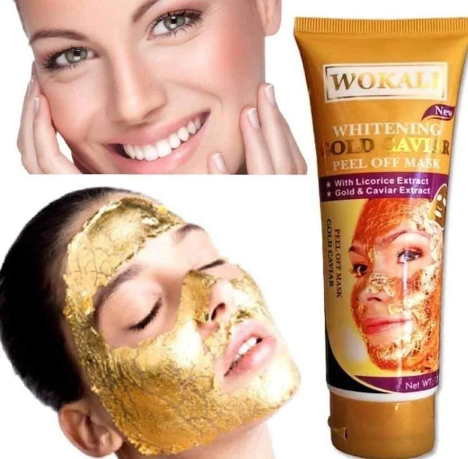 Mascarilla facial para todo tipo de piel Wokali Mascarilla Gold Caviar 2