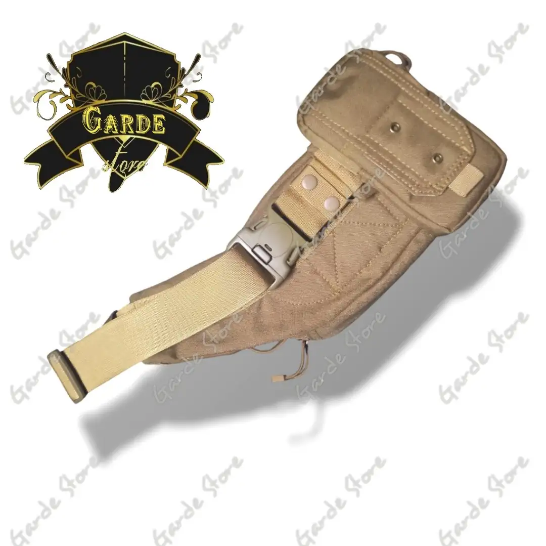 Riñonera táctica porta arma  3