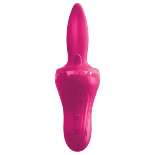 Pipedream - 3Some Myself and Us Holey Trinity Triple Tongue Vibrator (Pink) 3