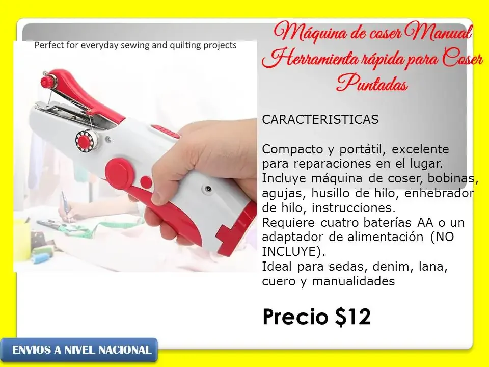 Mini maquina de coser